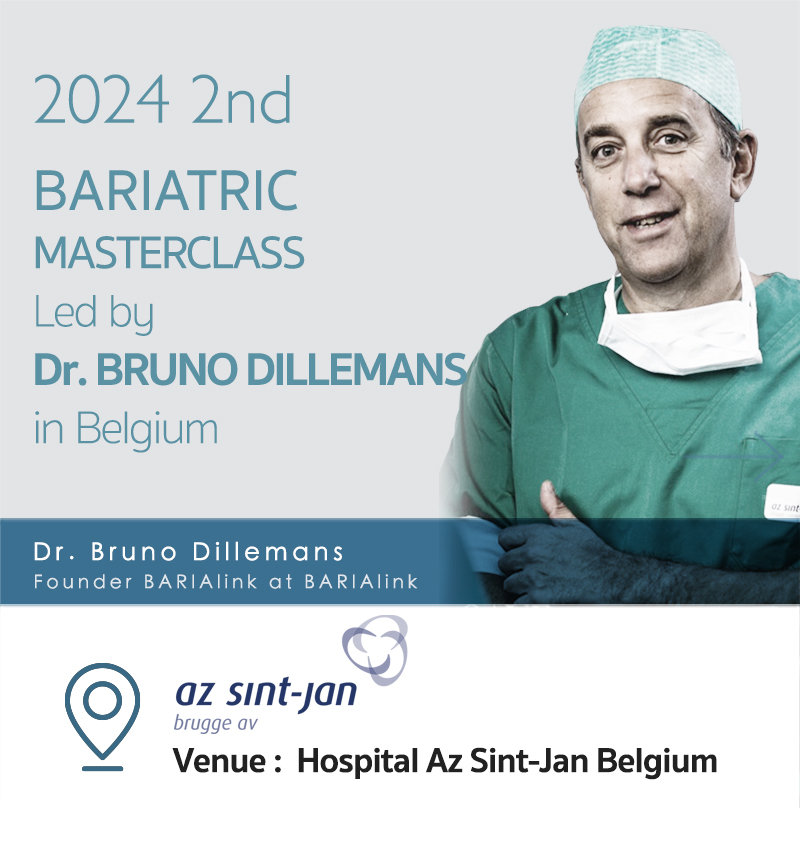 2024 2nd BARIATRIC MASTER CLASS led by Dr. Bruno Dillemans in Belgium<br />Date: Dec. 18-19